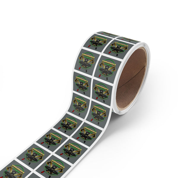 Warhammer Fitness Sticker Labels