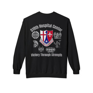 519th Hospital Center - Unisex Midweight Softstyle Fleece Crewneck Sweatshirt