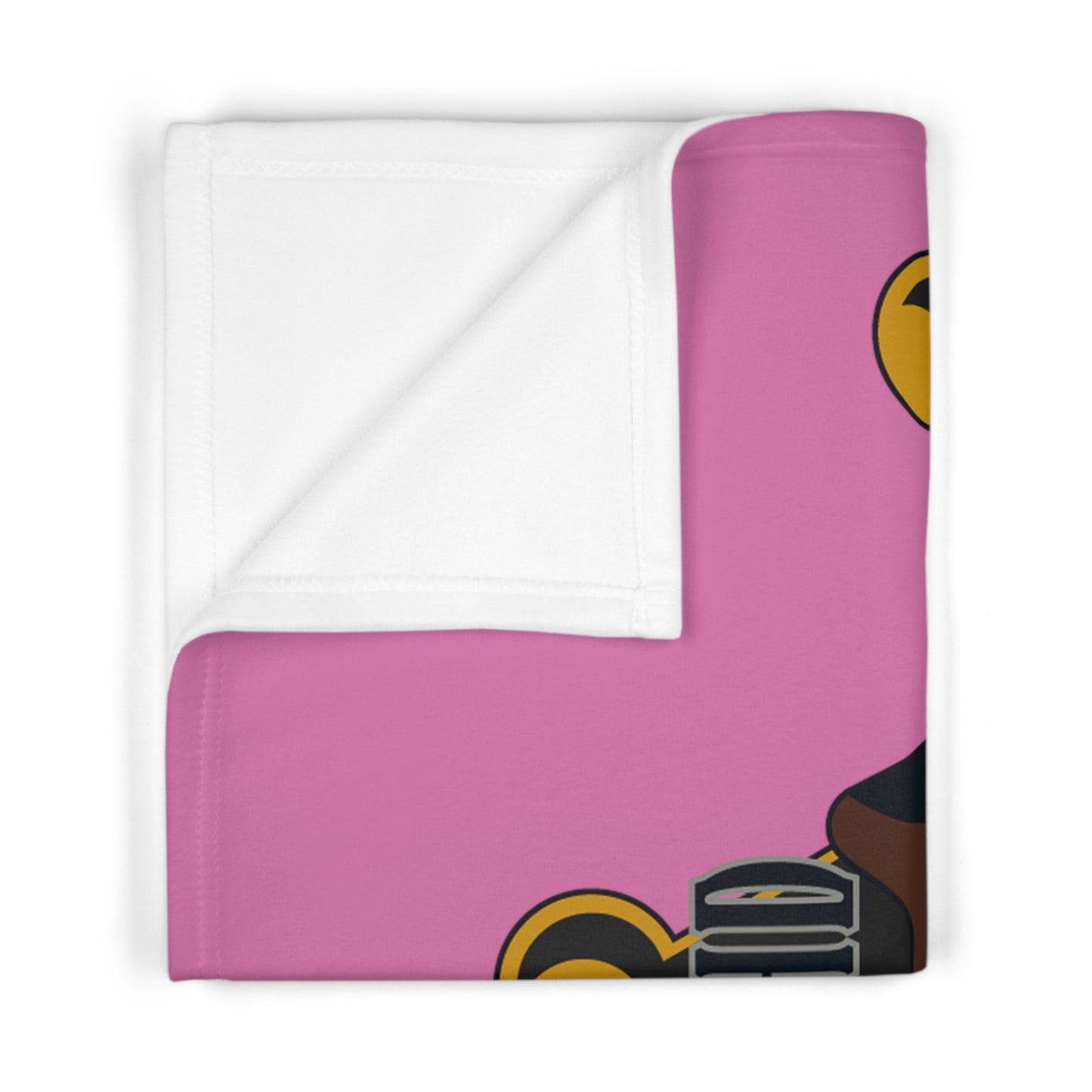 Desperados Soft Fleece Baby Blanket - Light Pink