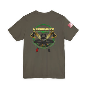Warhammer - Flag on Sleeves - Unisex Jersey Short Sleeve Tee