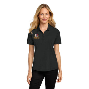 512th Skilled and Resolute - Ladies Fine Pique Blend Polo