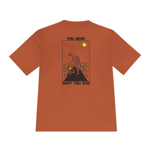 Sow Smiles - SKELETON BACK- Moisture Wicking Tee