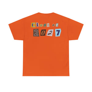 WHS Class of 2027 - Adult Sizes - Unisex Heavy Cotton Tee