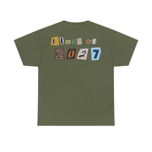 WHS Class of 2027 - Adult Sizes - Unisex Heavy Cotton Tee