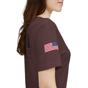 WHM - Flags on Sleeves - Unisex Jersey Short Sleeve Tee
