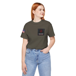 Warhammer - Flag on Sleeves - Unisex Jersey Short Sleeve Tee