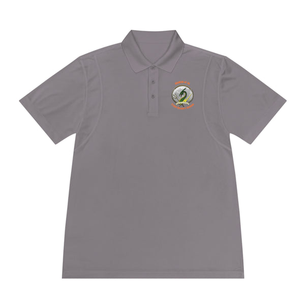 CSD Dragon - Orange text - Men's Sport Polo Shirt