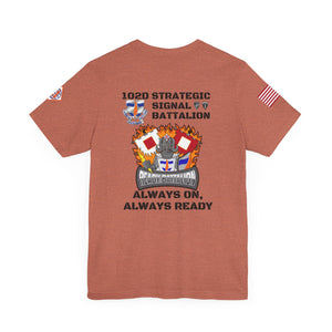 102d SSB - Sleeve with USA/2TSB - Unisex Jersey Short Sleeve Tee