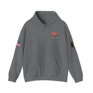 509th SSB - Flags on Sleeves - Unisex Heavy Blend™ Hooded Sweatshirt