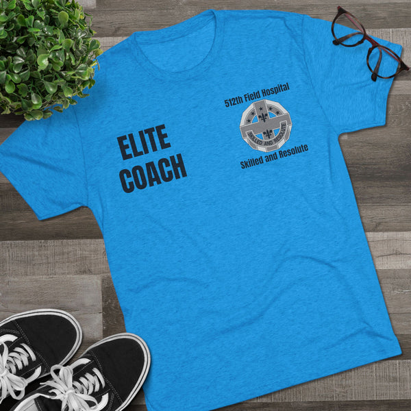 512th Elite Coach Unisex Tri-Blend Crew Tee