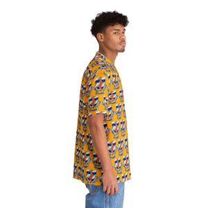 102D SSB - Men's Hawaiian Shirt (AOP)