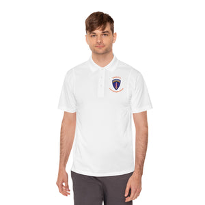 CAB U'R-AF Logo - Orange text - Men's Sport Polo Shirt