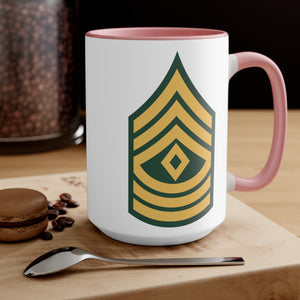 USANEC 1SG Accent Mugs