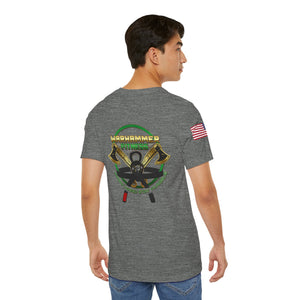 Warhammer - Flag on Sleeves - Unisex Jersey Short Sleeve Tee