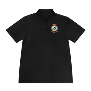 CSD Dragon - Orange text - Men's Sport Polo Shirt
