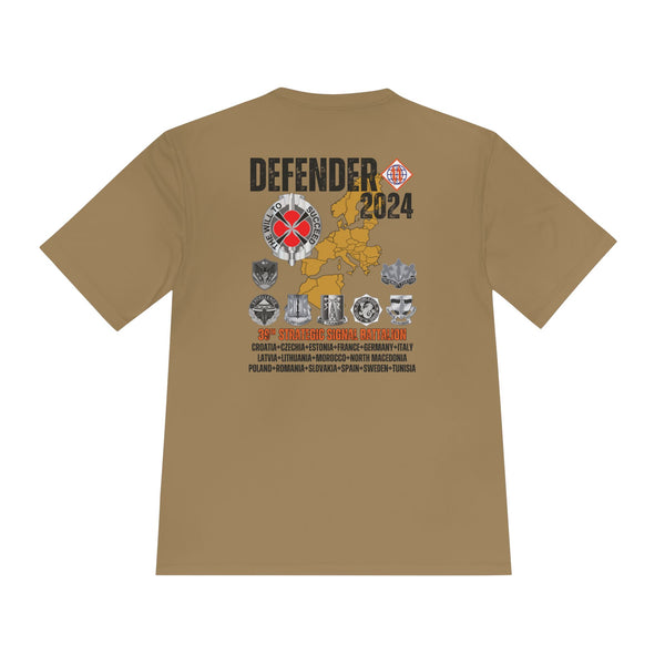 39th SSB - DEFENDER 24 -  Moisture Wicking Tee