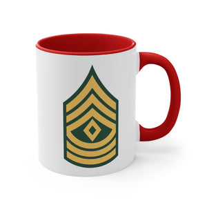 USANEC 1SG Accent Mugs