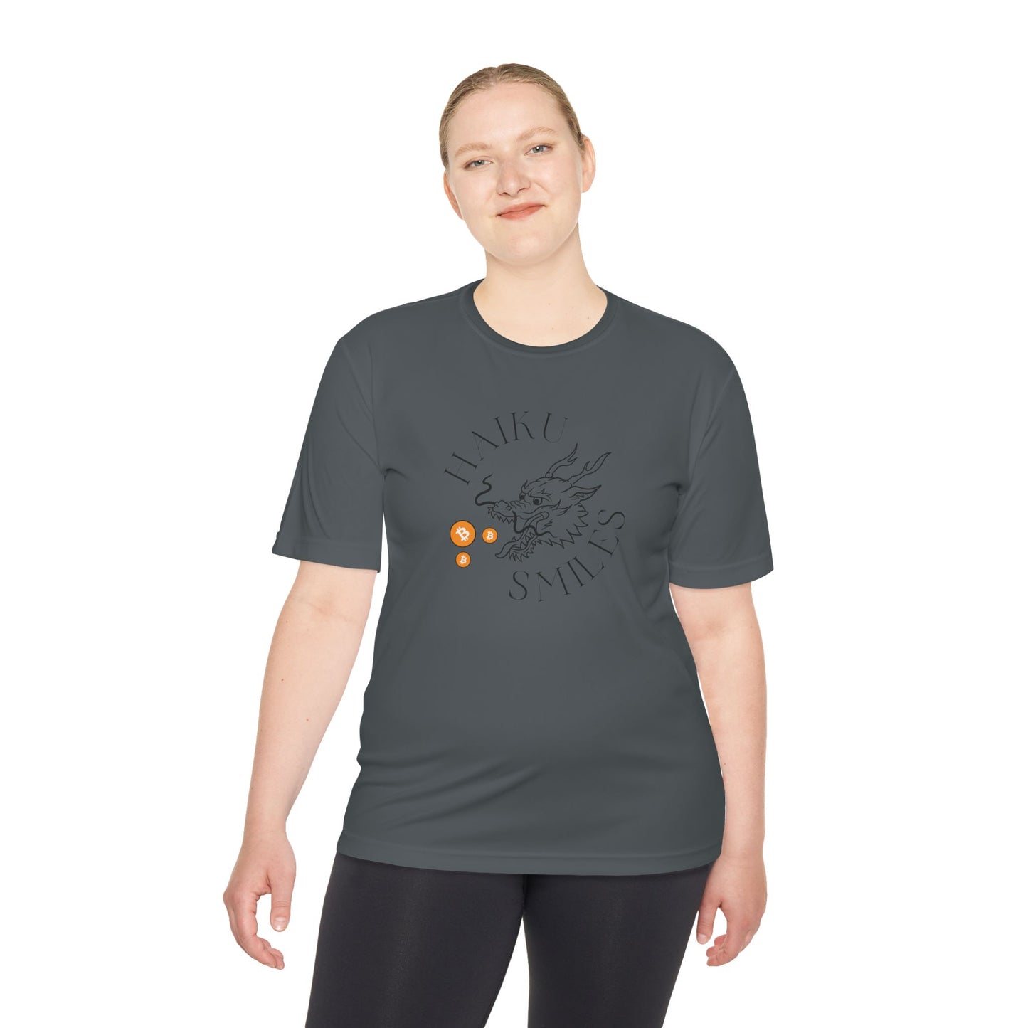 The Strong Breathe Bitcoin - Moisture Wicking Tee