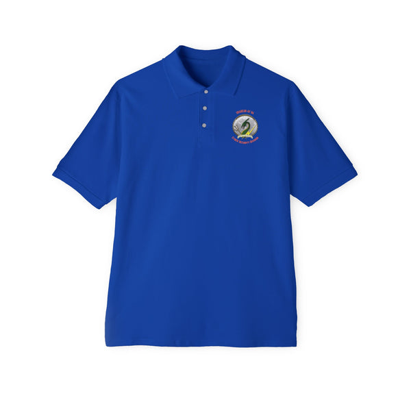 CSD Dragon - Orange text - Men's Piqué Polo