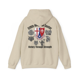 Elite Coach - 512th Field Hospital - Unisex Heavy Blend™ Hooded Sweatshirt