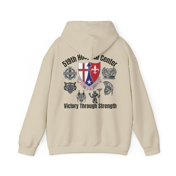 Elite Coach - 512th Field Hospital - Unisex Heavy Blend™ Hooded Sweatshirt