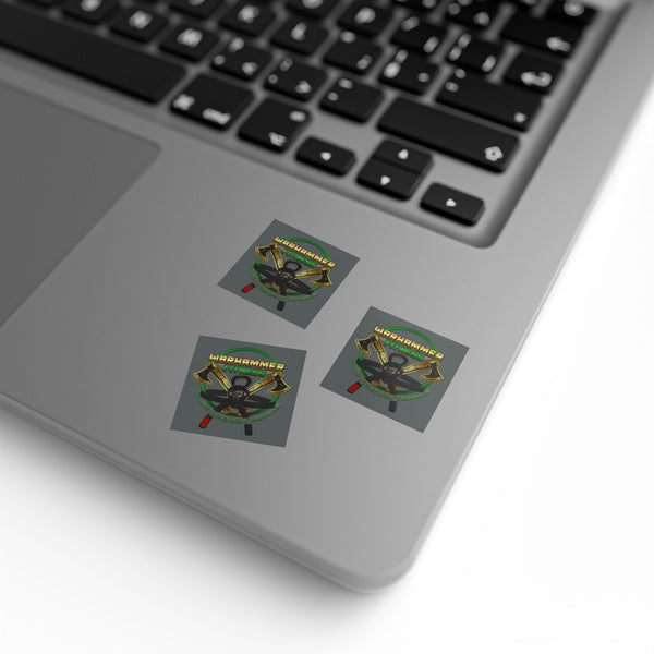 Warhammer Fitness Sticker Labels