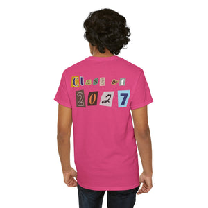 WHS Class of 2027 - Adult Sizes - Unisex Heavy Cotton Tee