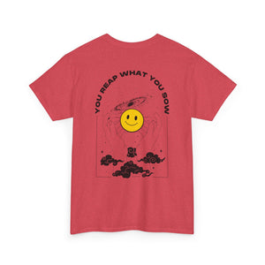 Sow Smiles into the Universe! - Unisex Heavy Cotton Tee