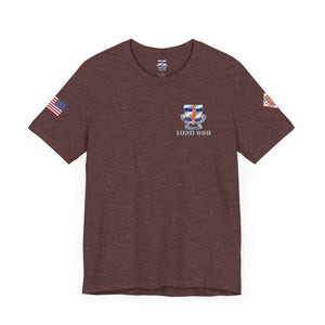 102d SSB - Sleeve with USA/2TSB - Unisex Jersey Short Sleeve Tee