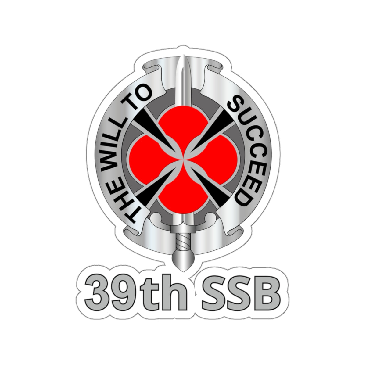 39th SSB - Kiss-Cut Stickers