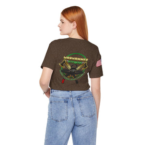 Warhammer - Flag on Sleeves - Unisex Jersey Short Sleeve Tee