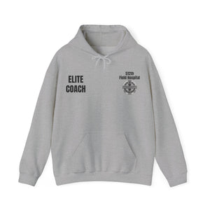 Elite Coach - 512th Field Hospital - Unisex Heavy Blend™ Hooded Sweatshirt