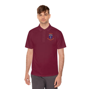 PPT U'R-AF - Orange text - Men's Sport Polo Shirt