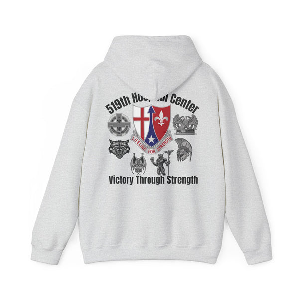 Elite Coach - 512th Field Hospital - Unisex Heavy Blend™ Hooded Sweatshirt
