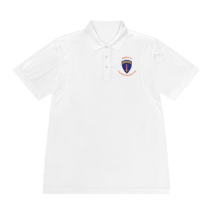 COP U'R-AF - Orange text - Men's Sport Polo Shirt