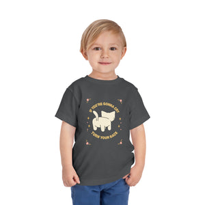 Turn Around With A Smile!  -  Toddler Tee