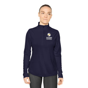 SHARP - Ladies Quarter-Zip Pullover