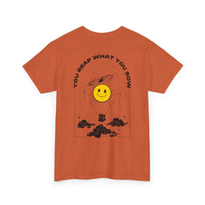 Sow Smiles into the Universe! - Unisex Heavy Cotton Tee