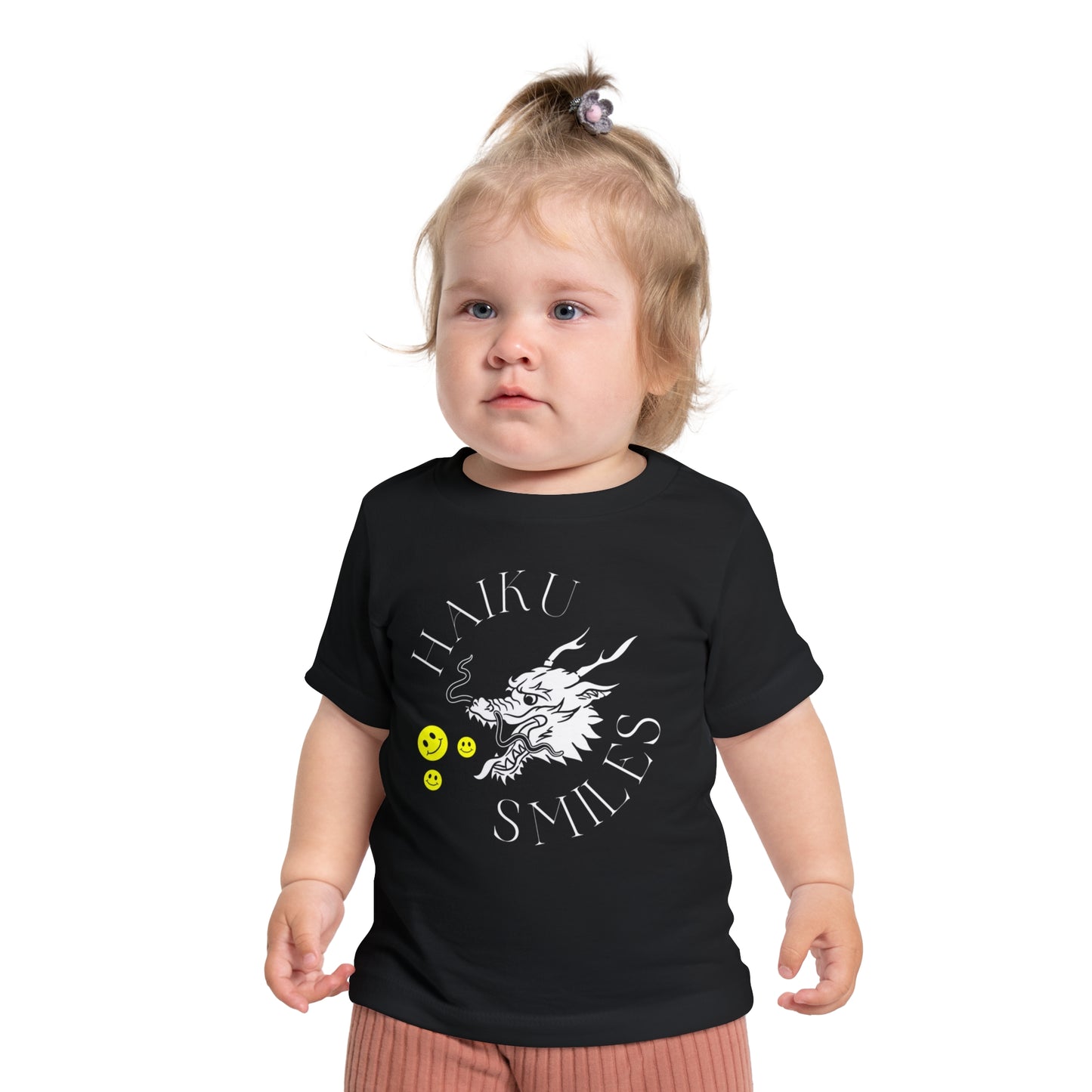 Haiku Smiles Baby Short Sleeve T-Shirt