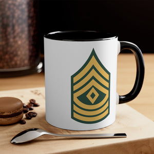 USANEC 1SG Accent Mugs