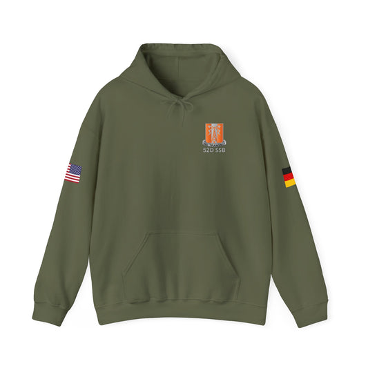 52D SSB - Flags on Sleeves - Unisex Heavy Blend™ Hooded Sweatshirt