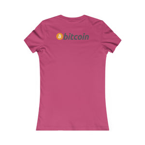 Bitcoin  -  Make Your Own Luck! - Women's Favorite Tee