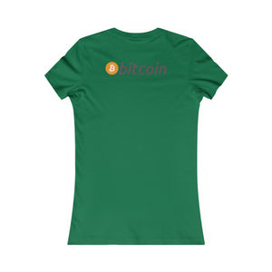 Bitcoin  -  Make Your Own Luck! - Women's Favorite Tee