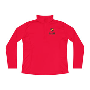 SHARP - Ladies Quarter-Zip Pullover