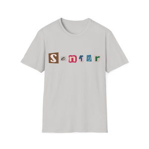 Senior - Adult Sizing - Blank Back - Unisex Softstyle T-Shirt