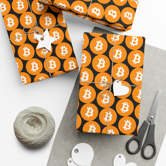 Bitcoin Gift Wrap Papers