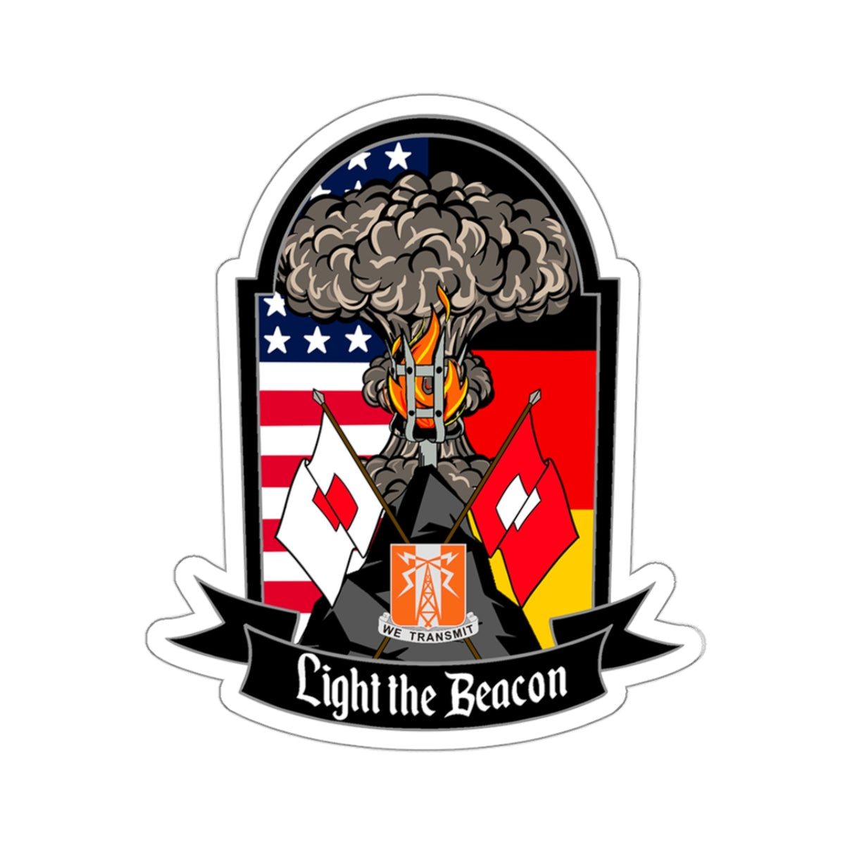 Light the Beacon - Kiss-Cut Stickers