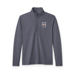 102d SSB - Men's PosiCharge® Tri-Blend Wicking Quarter-Zip Pullover