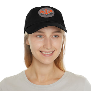 509th SSB  Hat with Leather Patch (Round)