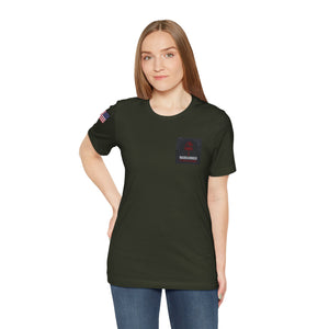Warhammer - Flag on Sleeves - Unisex Jersey Short Sleeve Tee